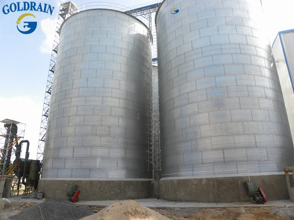 Silo de almacenamento de grans