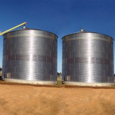 2500 Tonne Flat Bottom Silo