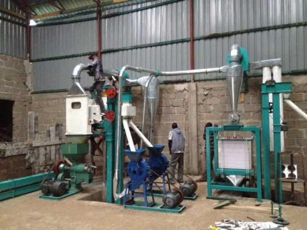 10tons 24hrs/day flour milling machine
